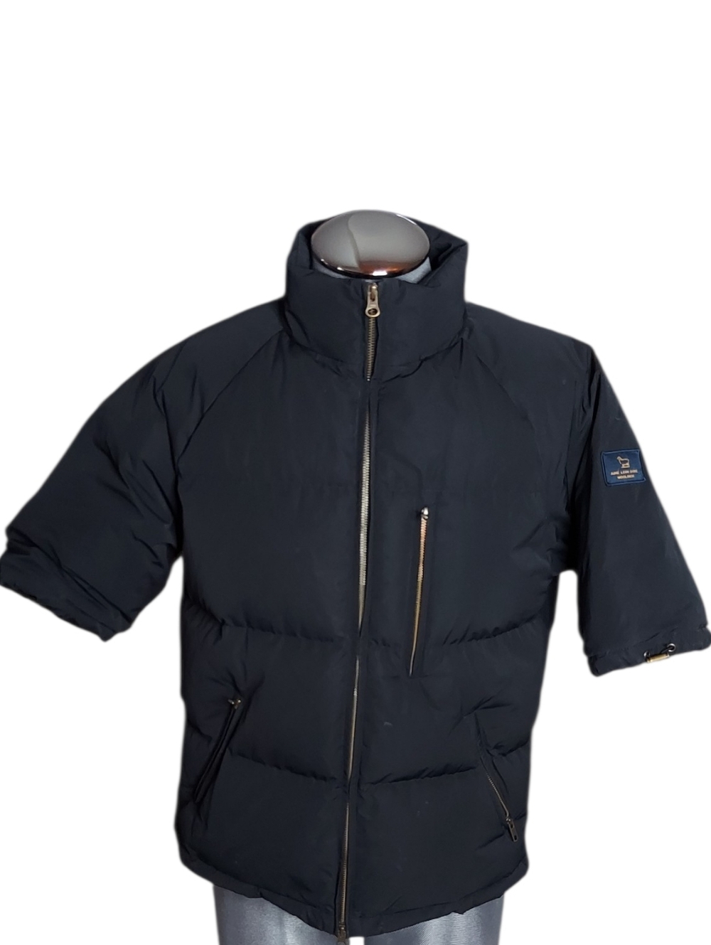 Woolrich x Aime Leon Dore | Down | Full Zip | Aw18 | Crop Sleeve | Puffer Jacket